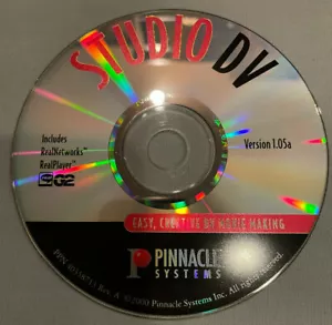 Studio DV Version 1.05a - PC Computer Pinnacle Systems Movie Making Software CD - Picture 1 of 1