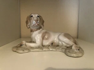 Rare Vintage Jargo Spain Pointer Weimaraner Dog Figure Figurine Ornament - Picture 1 of 8