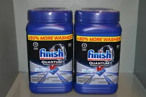 (2) Finish Quantum Activblu Technology Dishwasher Detergent, 84 Tabs In Each - Picture 1 of 3