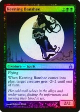Keening Banshee FOIL Ravnica: City of Guilds PLD Black Uncommon CARD ABUGames