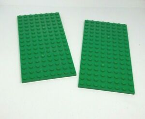 LEGO: 2x Plate 8 x 16 - Ref 92438 Green - Set 5887 75919 41176 79003 21128