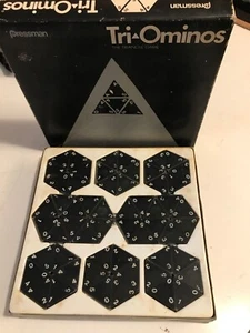 Juego Pressman Tri-Ominos El Triángulo De Colección No. 4420 hecho en EE. UU. - Imagen 1 de 7