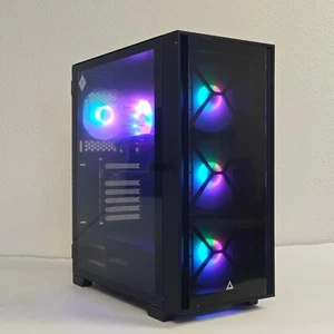 Custom Build ARGB Desktop PC Gaming Computer i7 16GB RAM 1TB SSD RTX 3050 Win11 - Picture 1 of 13