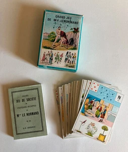 Großes Spiel von Melle Lenormand - Kartenlegen Grimaud / Simon, 1976 / Sehr guter Zustand - Bild 1 von 14