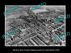 OLD 6 X 4 HISTORIC PHOTO OF HACKNEY WICKS LONDON ENGLAND AERIAL VIEW c1920 3