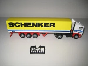 Herpa H0 - Camión Volvo con semiremolque "SCHENKER" - Imagen 1 de 12