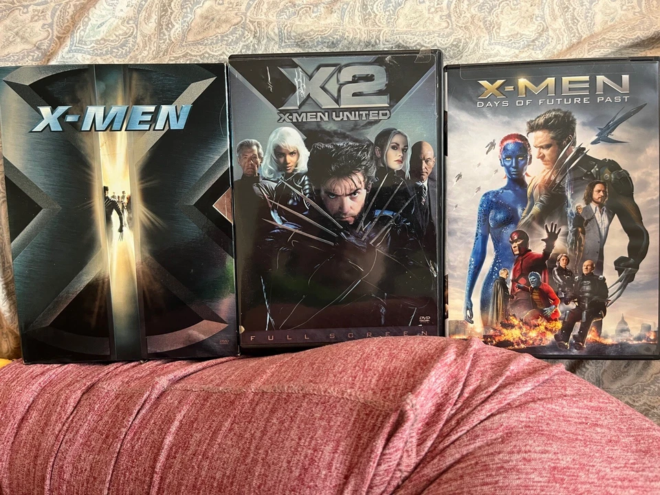 X-MEN / X2: X-MEN UNITED / X-MEN: Days Of Future Past 4 Disks DVDS - Image 1 of 4