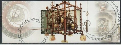 Switzerland - "CLOCKS ~ CLOCKMAKING" MNH MS 2020 - Image 1 of 4