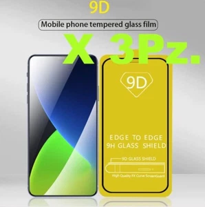 3 PELLICOLA VETRO TEMPERATO X APPLE IPHONE X XR 11 12 13 14 PRO MAX MINI TOTALE - Foto 1 di 10