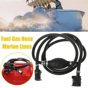 For Mariner Parkson Johnson Motors Outboard Tank Boat Hose Gas Fuel K7T5 I6Q3 - Picture 1 of 12