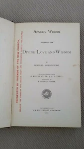 Engelsweisheit über die göttliche Liebe und Weisheit von Emanuel Swedenborg 1912 - Bild 1 von 6