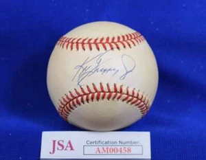 Ken Griffey Jr JSA Cert Autograph American League Signed Baseball 3 - Picture 1 of 2