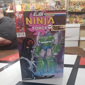 GI Joe Transformers Collector Club NINJA FORCE Scarlett Biggles Jones NUEVO Set G - Imagen 1 de 8