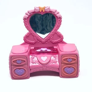My Little Pony Pink Vanity Drawers Open Rainbow Crystal Castle Replacement Part  - Imagen 1 de 6