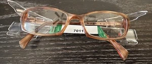 ArmouRx 7011P Brown ARX Z87-2 Eyeglasses Frames Full Rim 56-17-140 - Picture 1 of 7