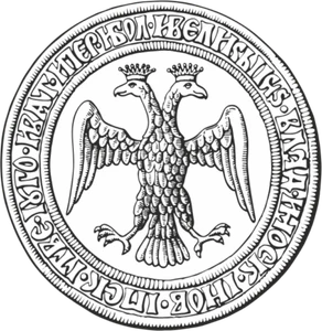 Moneda de Estados Feudales Autónomos Rusos MOSCÚ Puló de Cobre Iván III # 406 RARO - Imagen 1 de 2