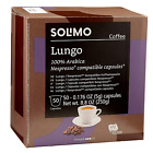 Amazon Brand - Solimo Lungo Capsules, Compatible with Original Brewers, Medium R