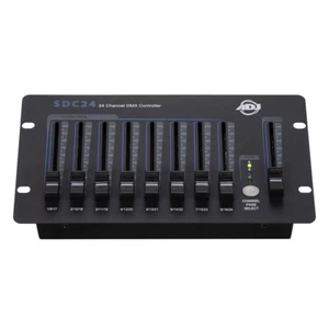 American DJ ADJ SDC24 24-Channel DMX Controller Operates Via 9VDC Power Supply - Picture 1 of 5