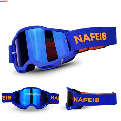 Gafas de motocross a prueba de viento todo terreno carreras MTB ATV UV protección multilente equipo Foto 1 de 4