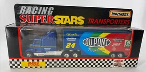 Jeff Gordon Nascar Dupont #24 Matchbox Racing Superstars Transporters 1/10k 1996 - Picture 1 of 12