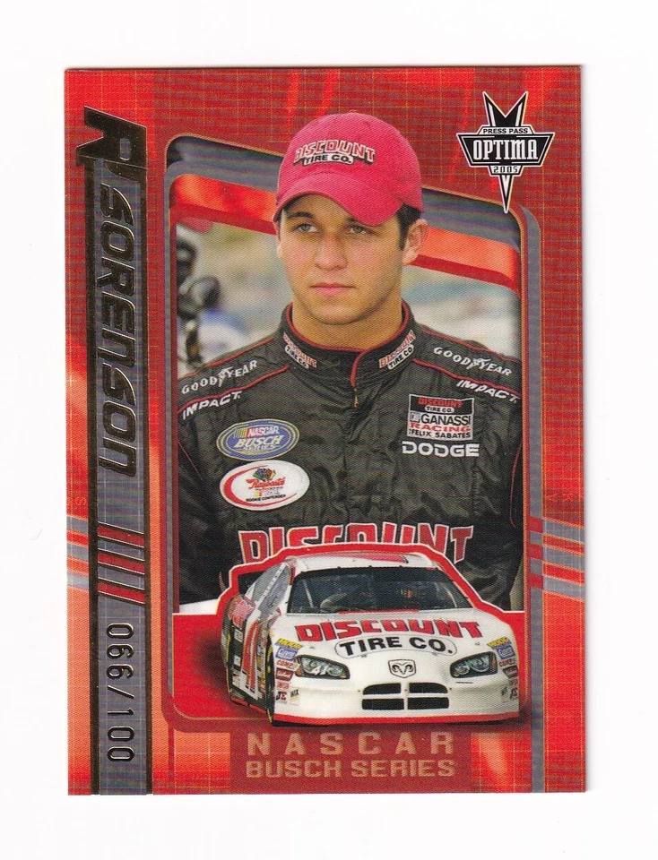2005 Optima GOLD NUMBERED PARALLEL #G37 Reed Sorenson ROOKIE  #066/100! SWEET! - Image 1 of 1