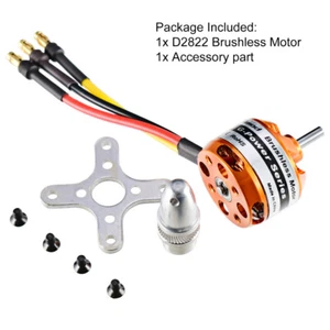 D2822 bürstenloser Motor 2600KV 2-3S für RC Flugzeug Multi-Copter Outrunner Motor - Bild 1 von 11