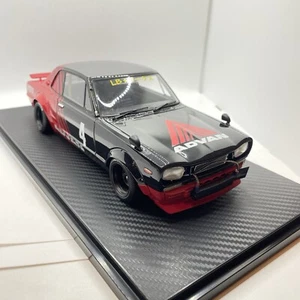 1/18 Ignition Model IG Nissan LB-Works Hakosuka 2 Door Red / Black Advan IG2646 - Picture 1 of 10