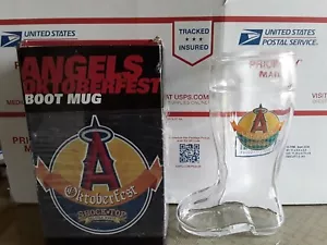 Los Angeles Anaheim Angels Oktoberfest Boot Mug SGA 10/25/2015 GC 11-5 - Bild 1 von 3