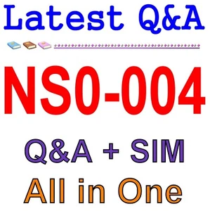 NetApp Technology Solutions NS0-004 Exam Q&A - Afbeelding 1 van 1