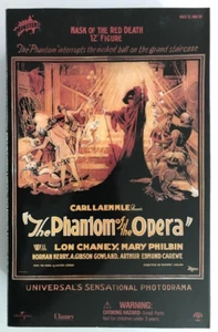 SIDESHOW PHANTOM OF THE OPERA MASK OF THE RED DEATH LON CHANEY 12" 1/6 FIGURE - Picture 1 of 3
