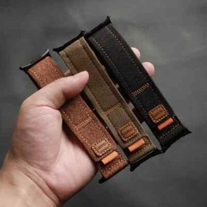 Correa para Samsung Galaxy Watch 7 Ultra 47mm Tela Nylon Reloj Pulsera Correa - Imagen 1 de 30