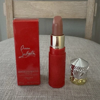 New ROUGE CHRISTIAN LOUBOUTIN Lipstick In Box  Crazy Pale 015G Glow On The Go - Image 1 of 3