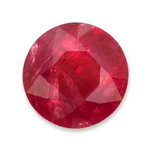 Mozambique Round Red Ruby 2.36CT - Picture 1 of 7
