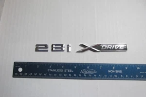 Factory 2011-2018 BMW 28i X Drive emblem Free Shipping - Bild 1 von 4