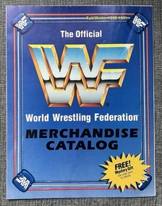 HULK HOGAN WWF Shop Merchandise Catalog Fall 1990 wrestling magazine wwe - Picture 1 of 5