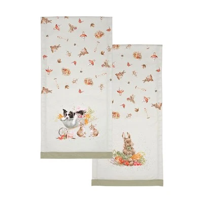 Wrendale Designs Woodland Design Fabric Table Runner Dining Table Accessory - Image 1 of 4