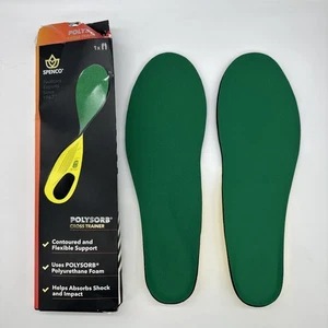 Spenco PolySorb Cross Trainer Shoe Insoles Mens Size #6 US 14-15.5 - Picture 1 of 5