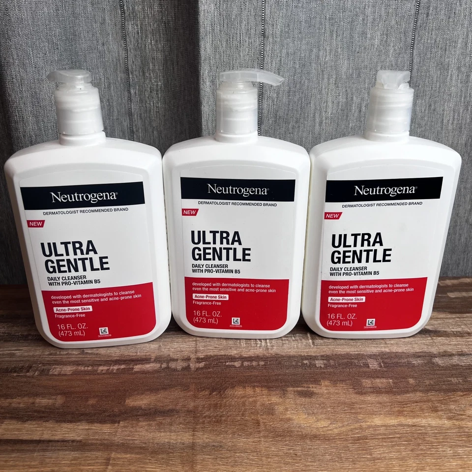 NEUTROGENA ULTRA GENTLE DAILY CLEANSER W/ PRO-VITAMIN B5 FRAGRANCE 16 FL OZ