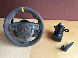 Fanatec Porsche 911 GT3 RS Lenkrad Alcantara Wheel Schaltknauf Ersatzteilspender - Bild 1 von 12