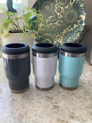 Reduce 14 OZ Can Coolers, Vacuum Insulated With / Nonslip Base Set Of 3. ￼ - Image 1 of 4