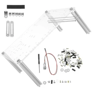 1 Set Open Air Computer Case DIY Chassis Bracket Open Frame Computer Case Open - Afbeelding 1 van 12