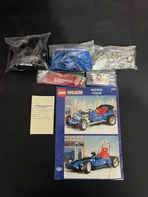 Lego 1995 Vintage System Model Team 5541 Blue Fury Used W Instructions. Plz Read - Image 1 of 4