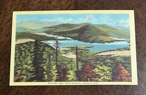 Chittenden Dam Green Mountains Vermont 1951 Linen Postcard #28301 (5.5 x 3.5 in) - Picture 1 of 3
