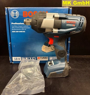 Bosch GDS 18V-1050 HC Cordless Rotary Impact Driver, 18V, 1050Nm, GDS18V-1050HC - Image 1 of 3