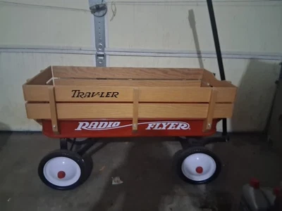 Vintage RED FLYER Traveler Wagon (Perfect Condition)  - Image 1 of 4