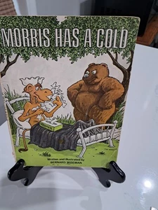 VINTAGE 1978~ "Morris Has a Cold" - Bernard Wiseman~ SCHOLASTIC ED~ GOOD! - Imagen 1 de 9