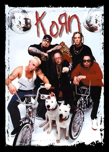 11.69x16.54 Korn Band Poster Jonathan Davis Nu Metal Photography - Picture 1 of 1