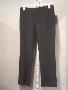 Croft & Barrow Damengröße 10S Hose dunkelgrau gerades Bein Stretch Taschen - Bild 1 von 3
