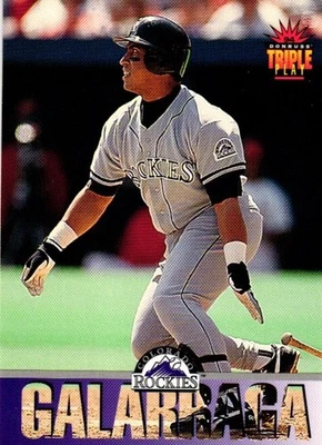 1994 Donruss Triple Play - Andres Galarraga #223 - Image 1 of 2