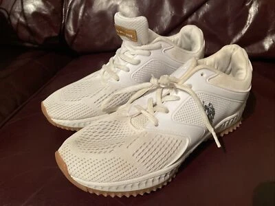 Ассоциация поло США Женские Joy вязаные кроссовки белый NW9500 низкий верхний шнурует вверх 8 - Изображение 1 из 4